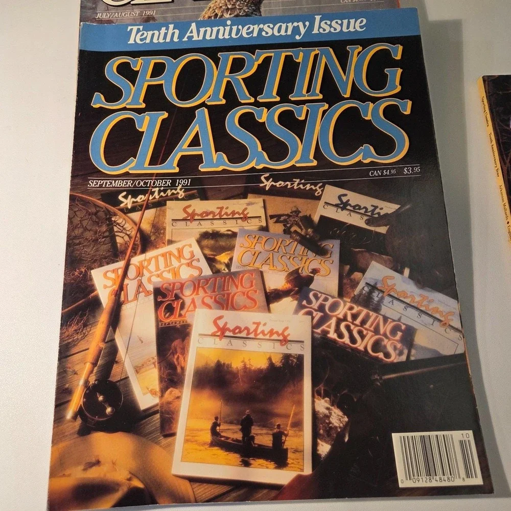 Sporting Classics Magazine 1991 Lot Of 6 Hunting &‎ Fishing Collectible